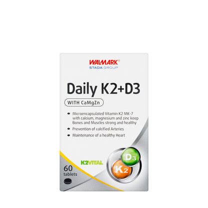 Daily K2+D3 With CamgZn 60 Tablet