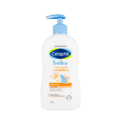 Cetaphil Baby Daily Lotion with Organic Calendula 400 Ml