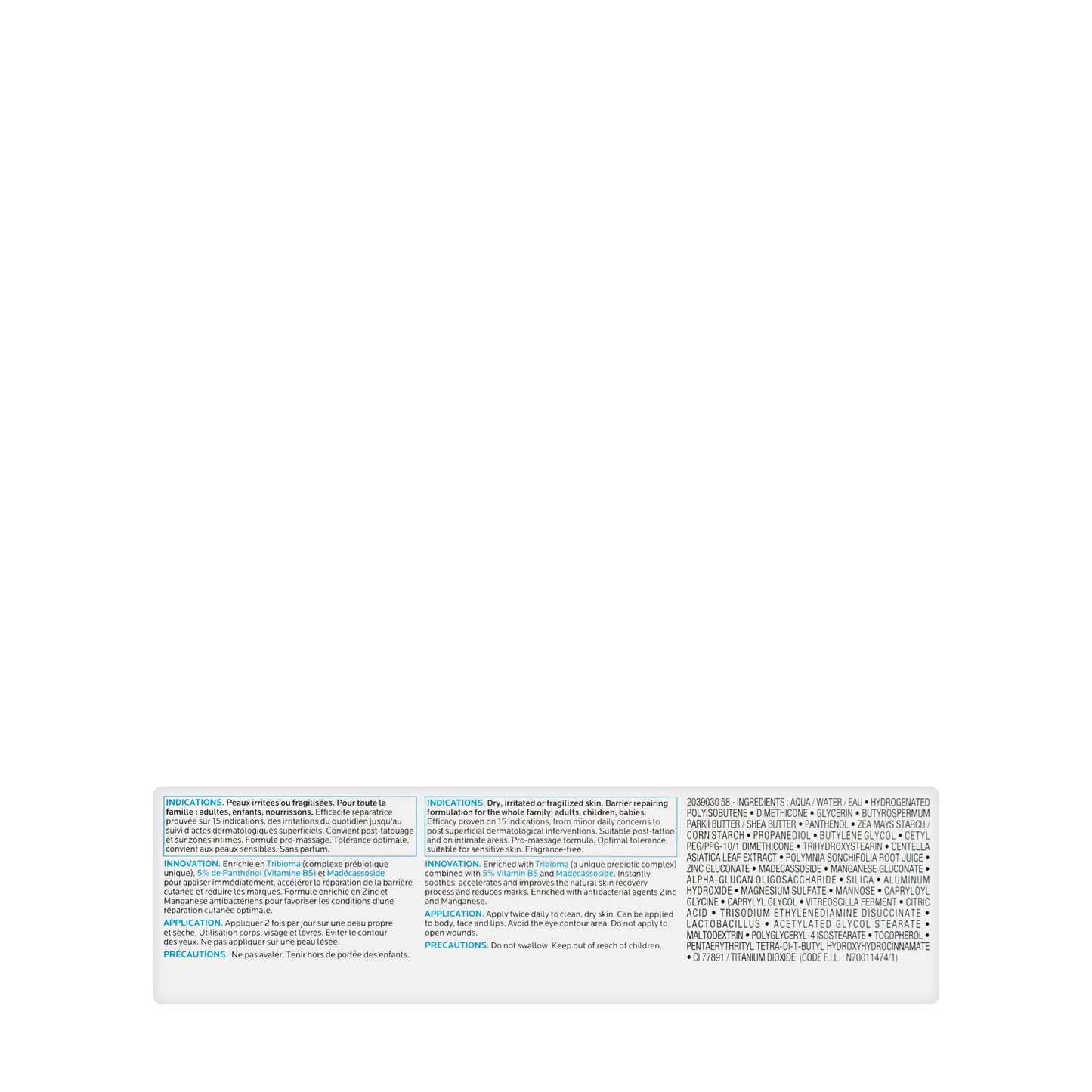 La Roche-Posay Cicaplast Baume B5 Cream 100 Ml