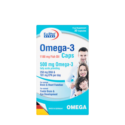 Eurho Vital Omega 3 30 Capsule