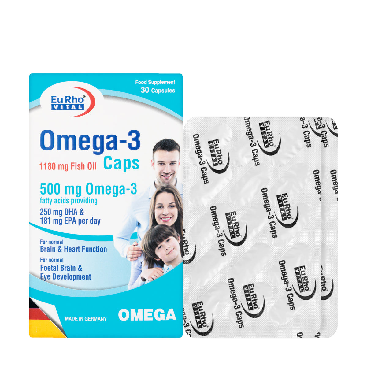Eurho Vital Omega 3 30 Capsule