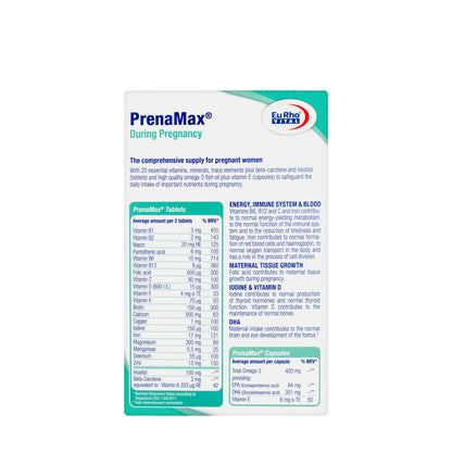 Eurho Vital PrenaMax 60 Tablet + 30 Capsule