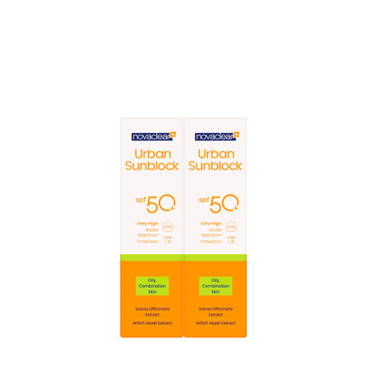 Novaclear Urban Sun [Oily Skin] Spf 50+Face Cream 40 ml 40 Ml 1+1 Offer