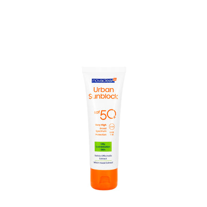 Novaclear Urban Sun [Oily Skin] Spf 50+Face Cream 40 ml 40 Ml 1+1 Offer
