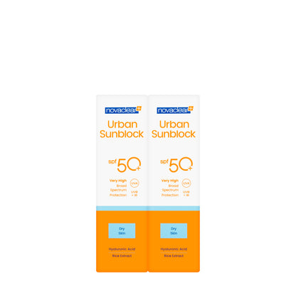 Novaclear Urban Sun [Dry Skin] Spf 50+ Face Cream 40 ml 40 Ml 1+1 Offer