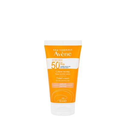Avène SPF 50+ Very High Protection Cream Tinted 50 Ml 1+1 Offer Pack