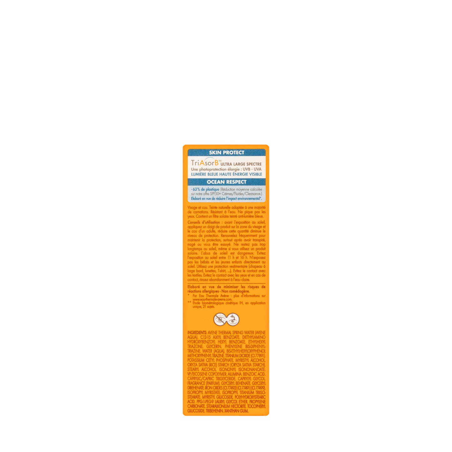 Avène SPF 50+ Very High Protection Cream Tinted 50 Ml 1+1 Offer Pack
