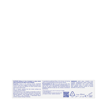 Elgydium Brilliance & Care Toothpaste 30ml