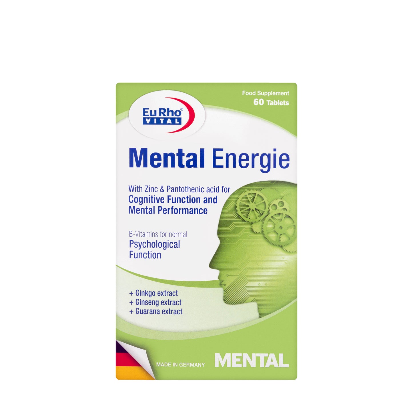 Eurho Vital Mental Energie 60 Tablet