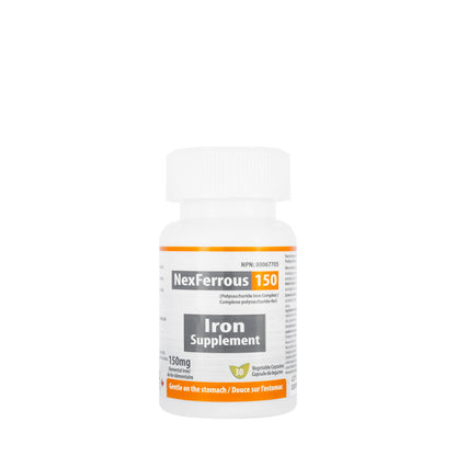 Nexferrous Iron 150mg 30 Capsule