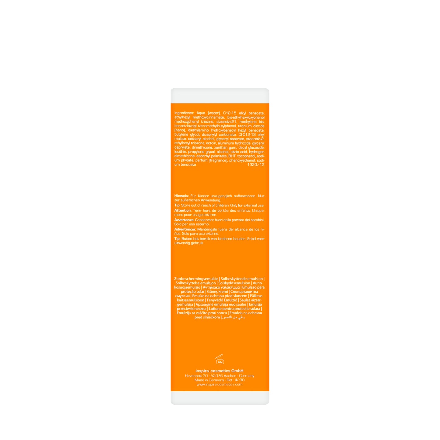 Inspiramed Anti Age Sun Cream SPF 50 150 Ml