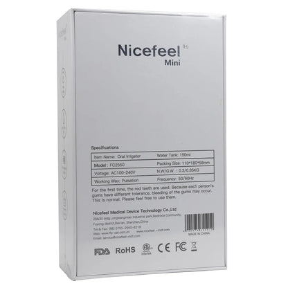Nicefeel Mini Portable Water Flosser[FC2550]