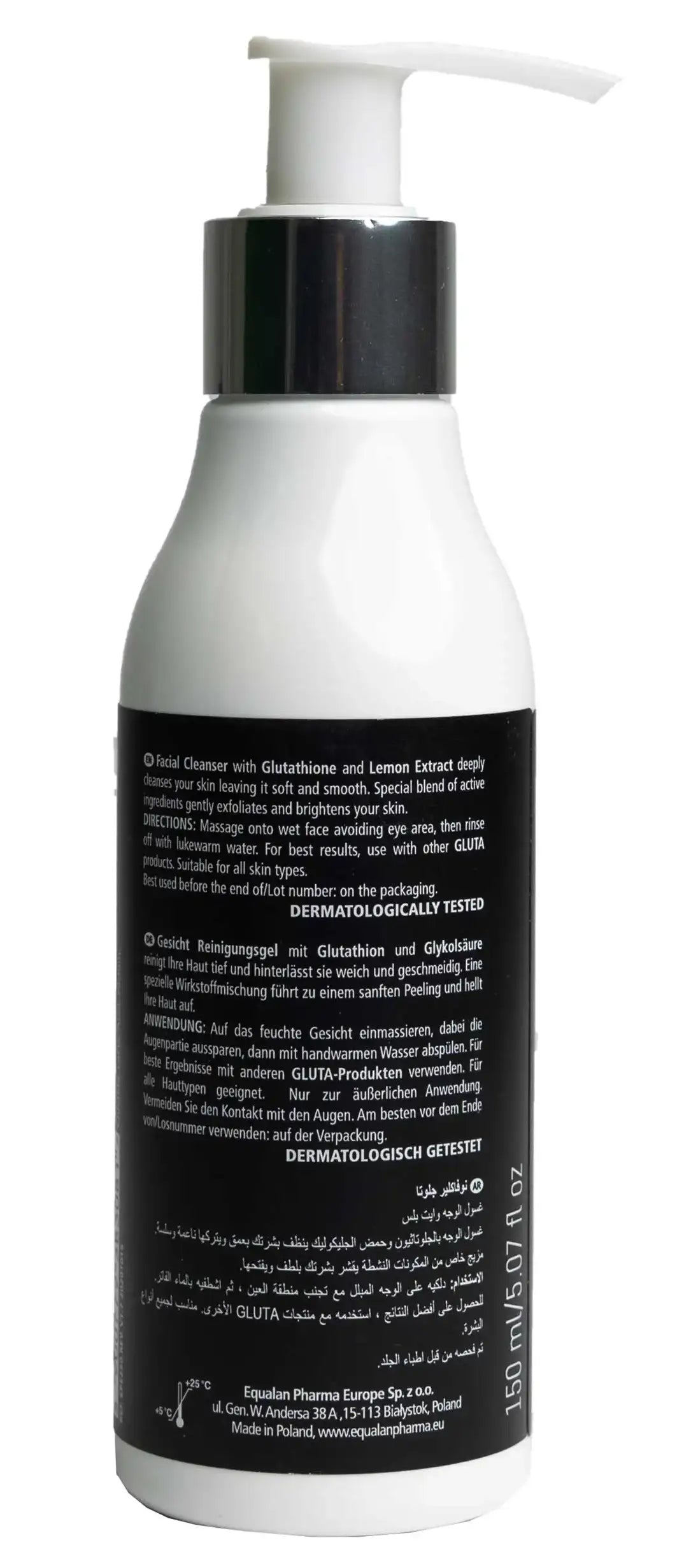 Novaclear Gluta White Plus Facial Cleanser 150 Ml