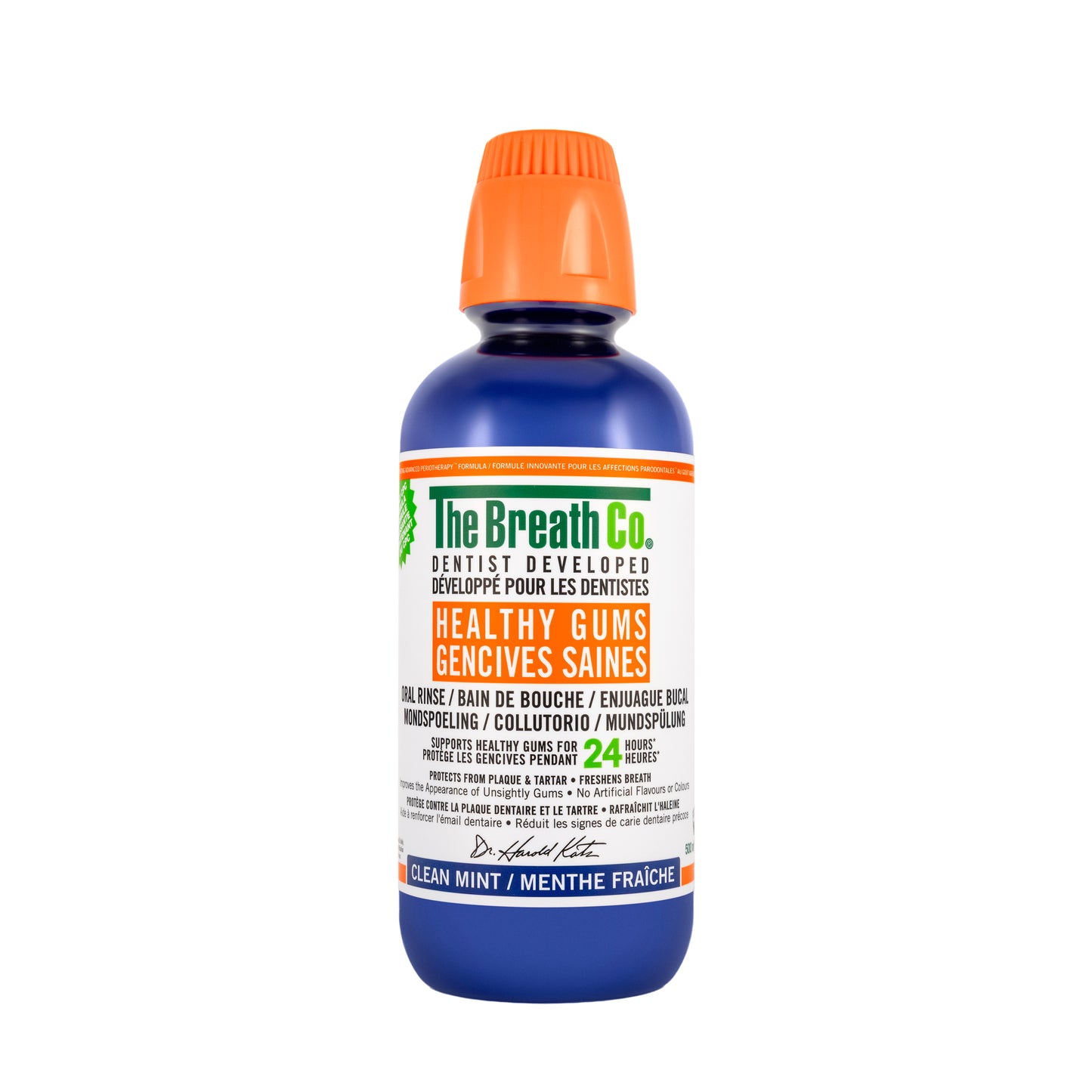 The Breath Co Healthy Gums Clean Mint Mouthwash 500 ml