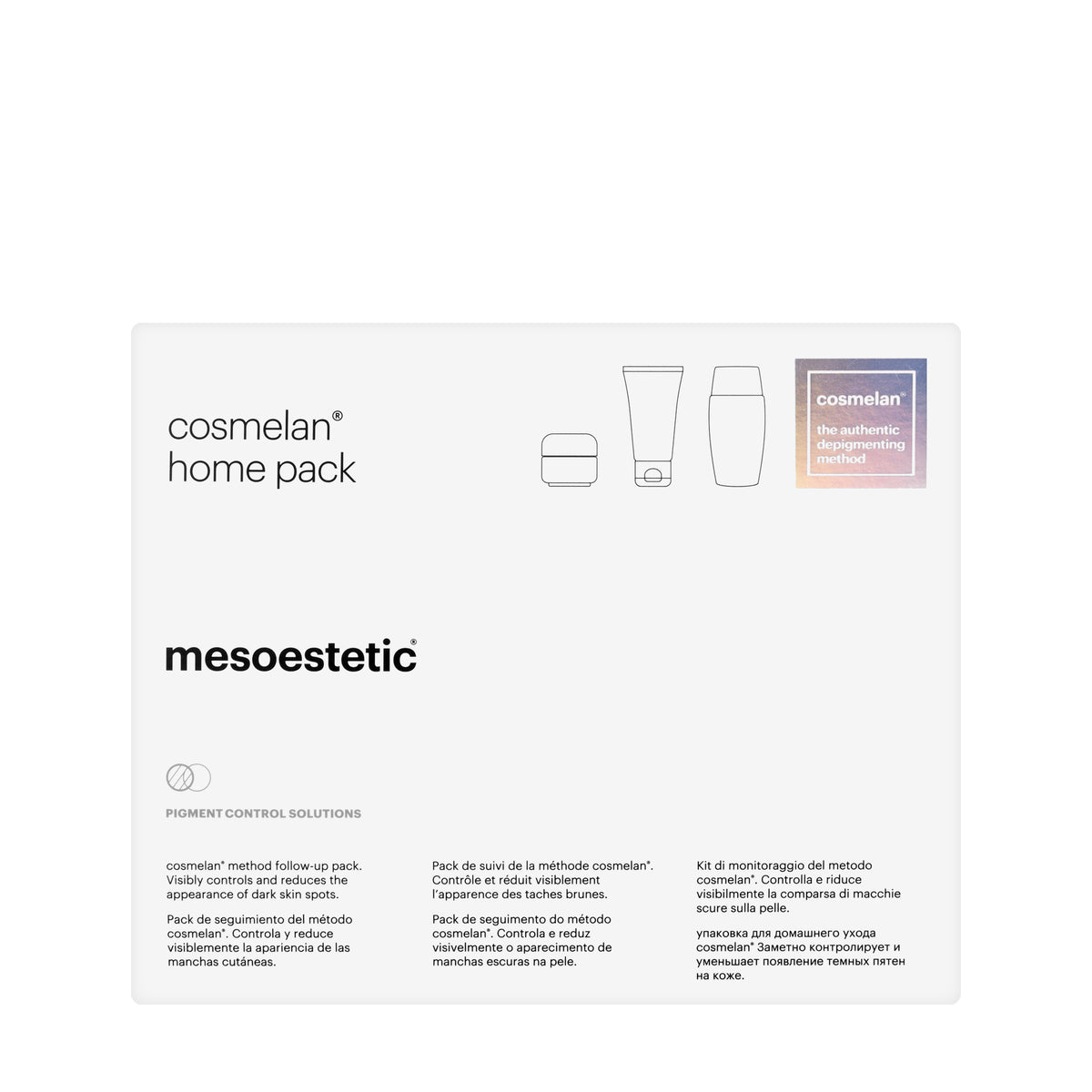 Mesoestetic Cosmelan Home Pack 3 In1