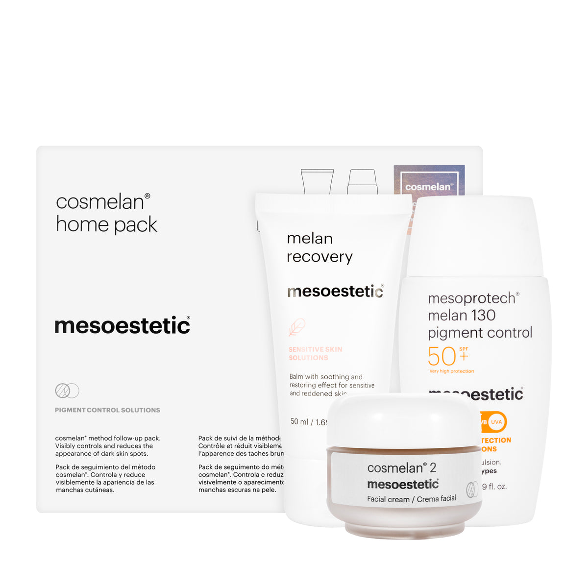 Mesoestetic Cosmelan Home Pack 3 In1