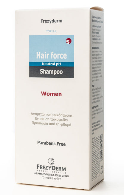 Frezyderm Hair Force shampoo Woman 200 Ml