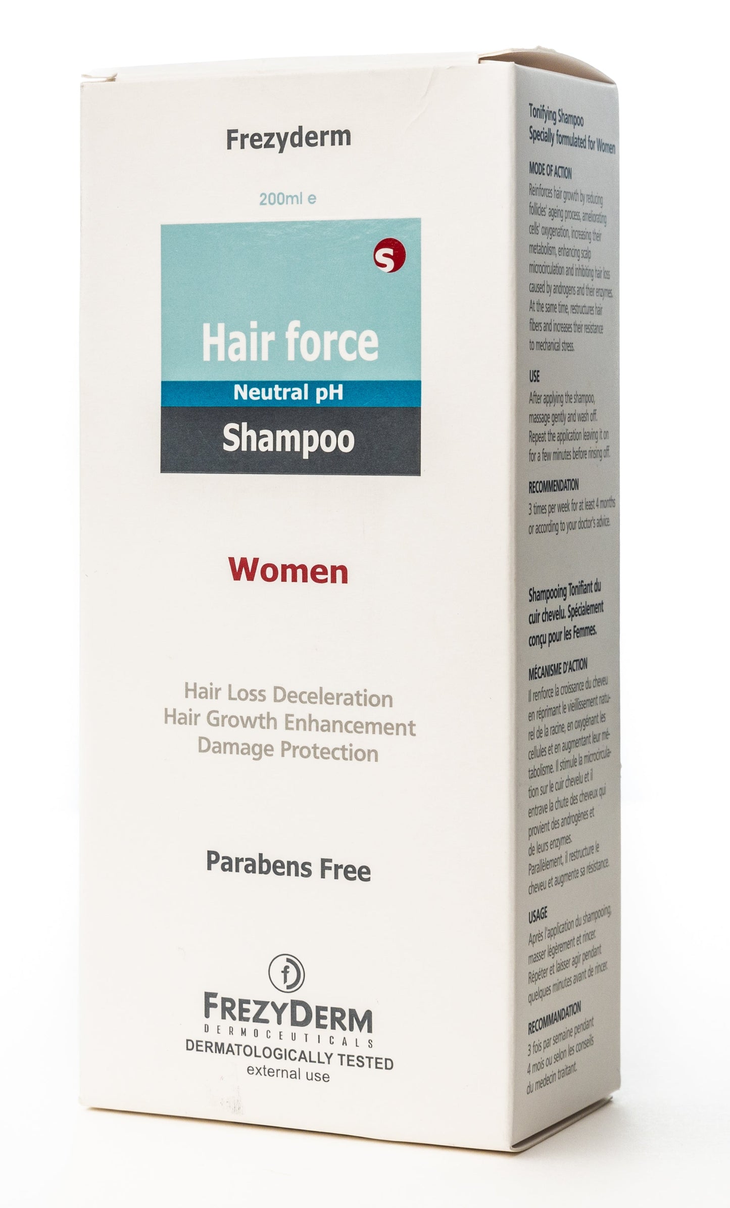 Frezyderm Hair Force shampoo Woman 200 Ml