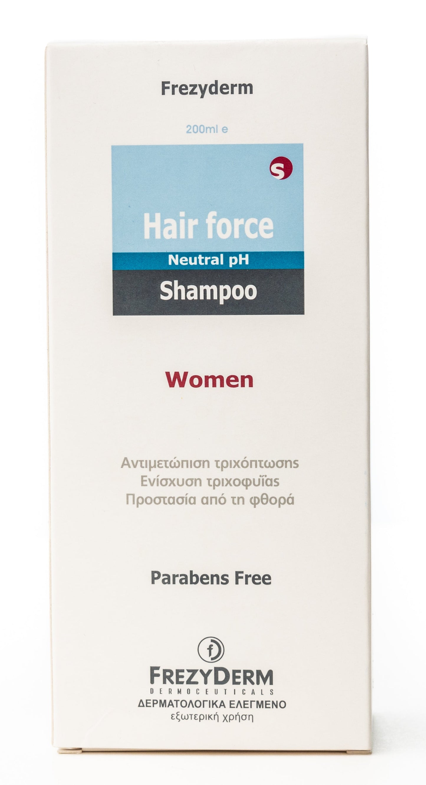 Frezyderm Hair Force shampoo Woman 200 Ml