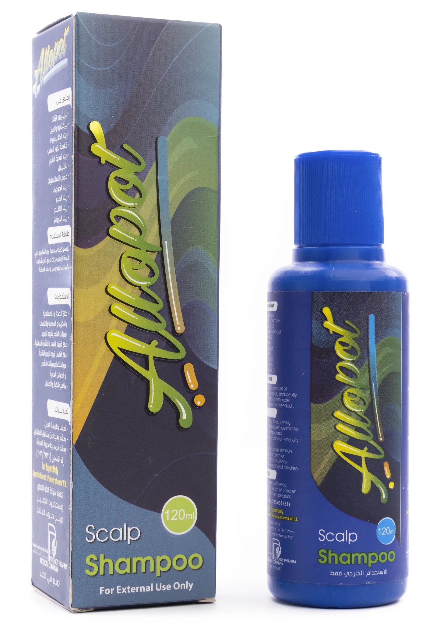 Allopot Scalp shampoo 120 Ml