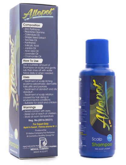 Allopot Scalp shampoo 120 Ml