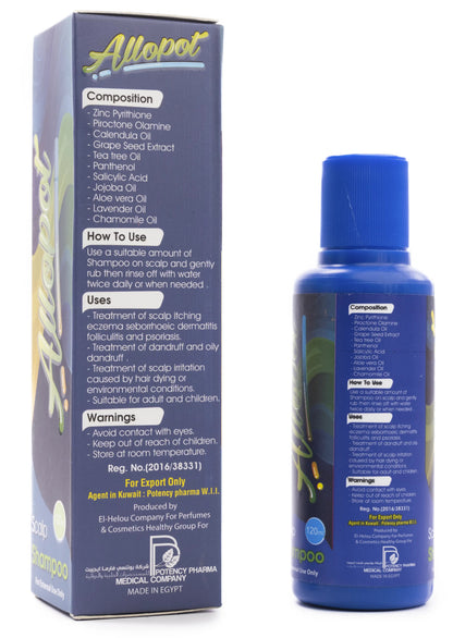 Allopot Scalp shampoo 120 Ml