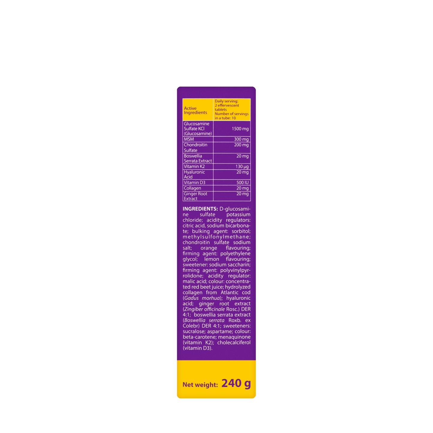Fit4Life Movefree 60 Effervescent Tablet