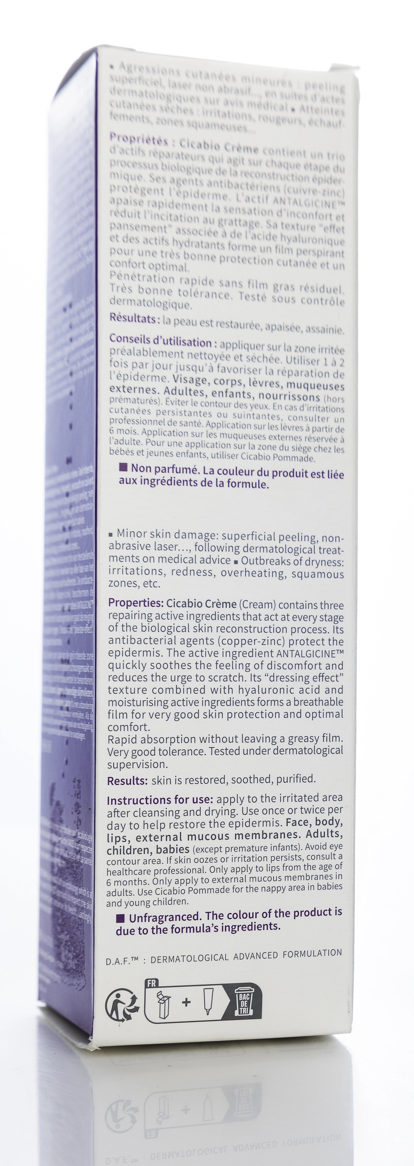 Bioderma Cicabio Crème (Soothing Repairing Cream) 100 Ml