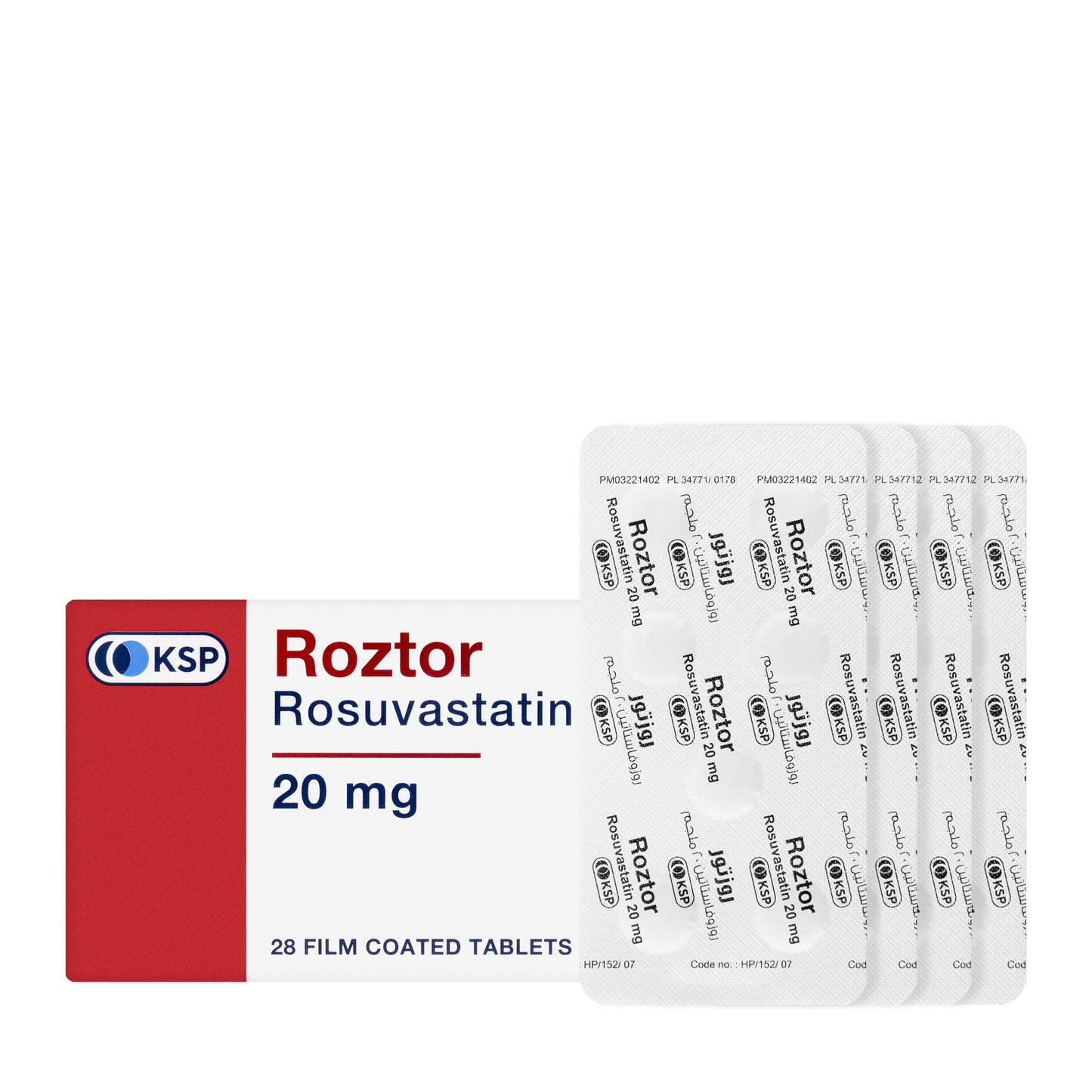 Roztor 20Mg 28 Tablets