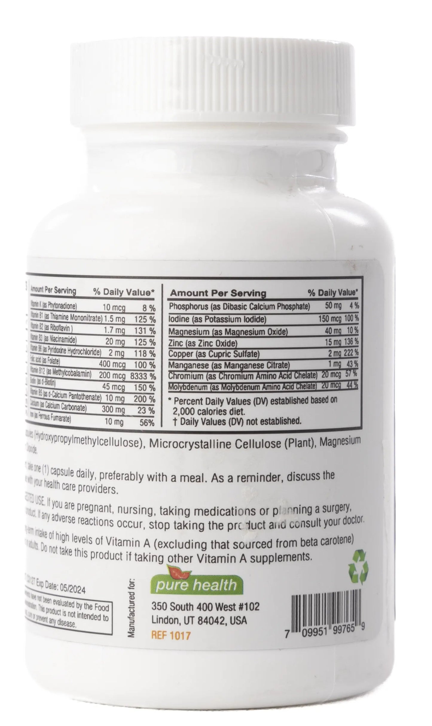 Pure Health Pure Mega Plus 60 Capsules