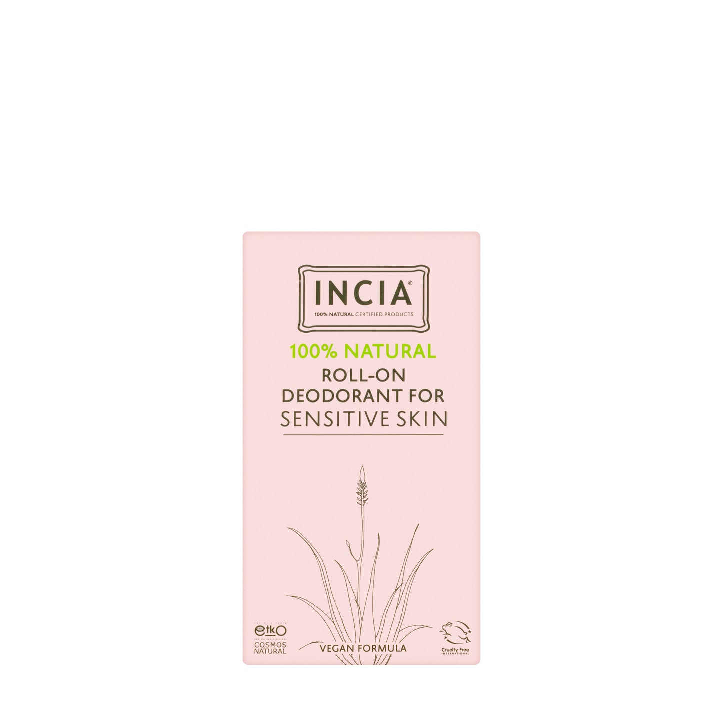 Incia Natural Deodorant Roll-On Sensitive Skin 50 Ml