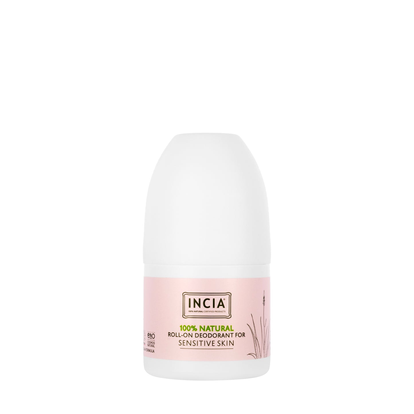 Incia Natural Deodorant Roll-On Sensitive Skin 50 Ml