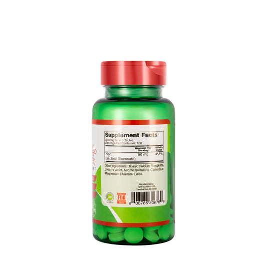 Human Essentials Zinc 50 mg 100 Tablet