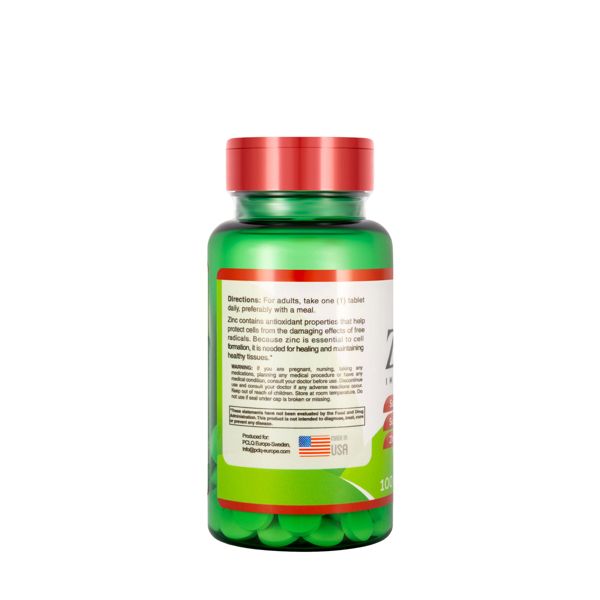 Human Essentials Zinc 50 mg 100 Tablet