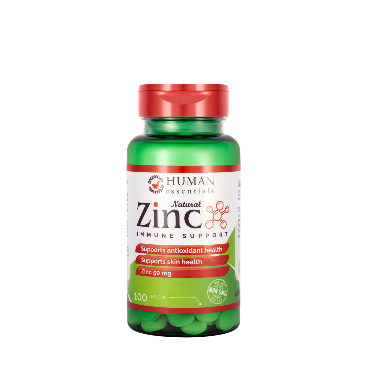 Human Essentials Zinc 50 mg 100 Tablet