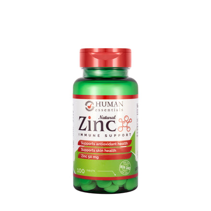 Human Essentials Zinc 50 mg 100 Tablet