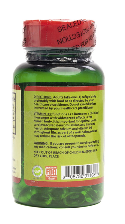 Human Essentials Vitamin D 5000IU 60 Tablet