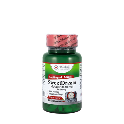 Human Essentials Sweet Dream Melatonin 10mg 60 Tabletlet