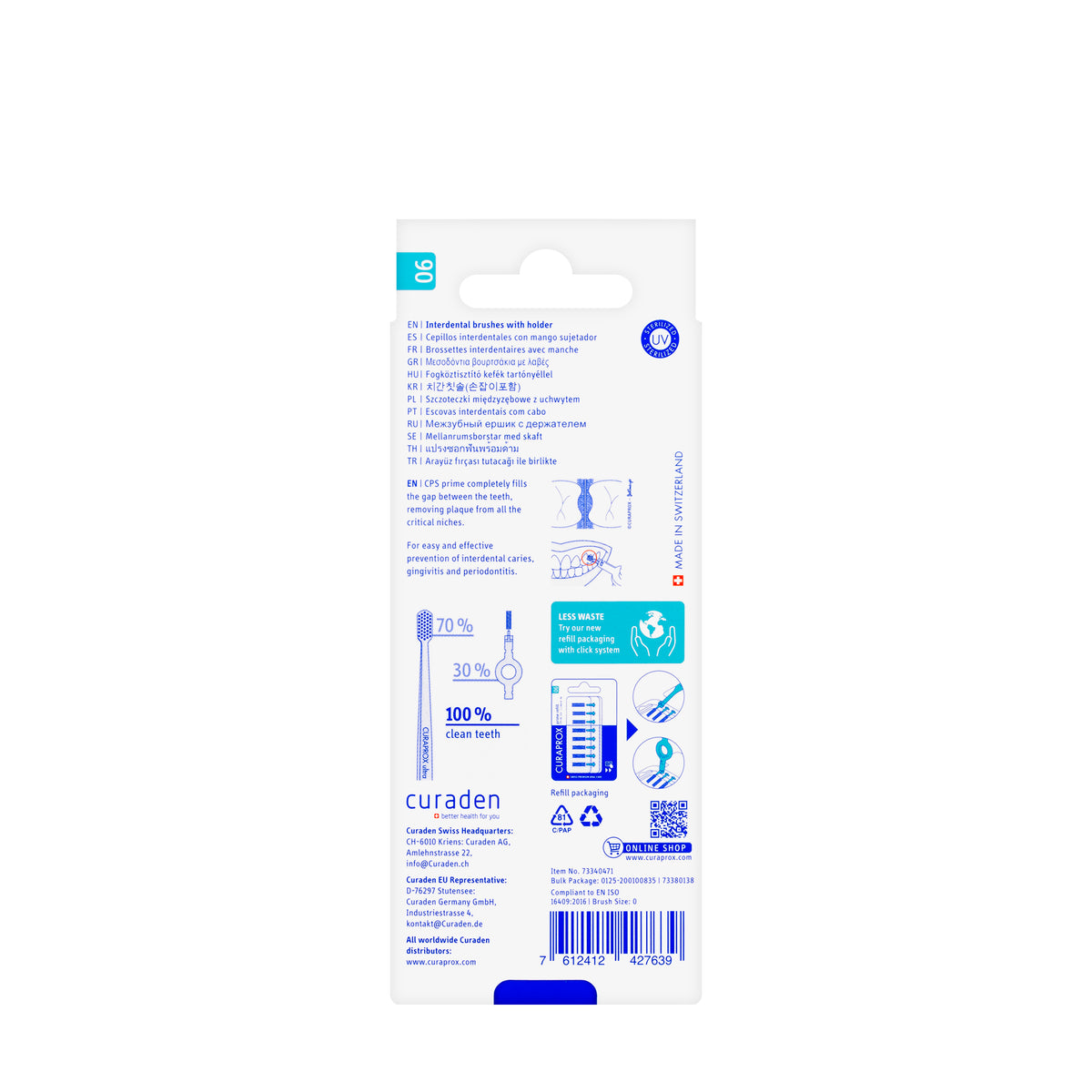 Curaprox Prime Start [CPS 06] Intradental Brush