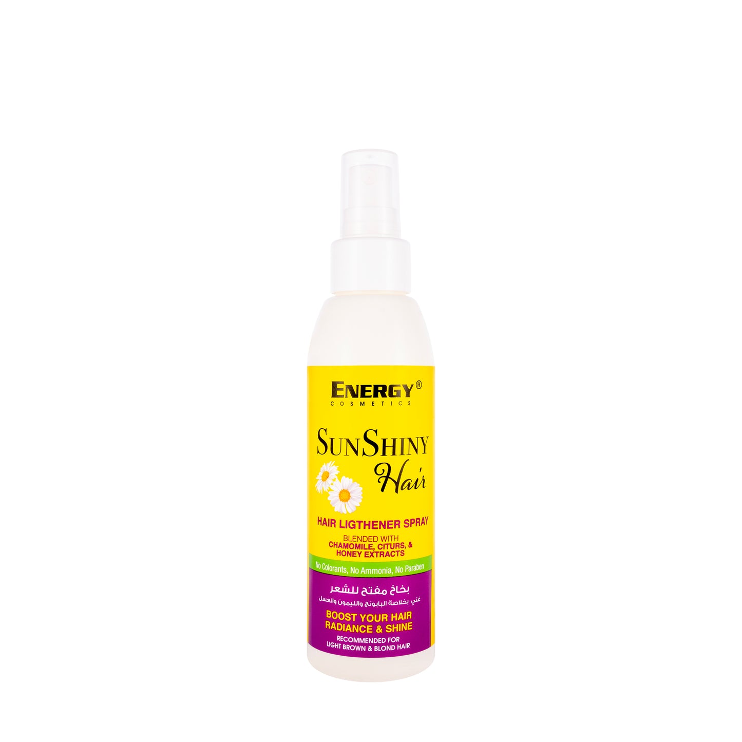 Energy Cosmetics Sun Shiny Hair Lightener Camomil Spray 125 Ml