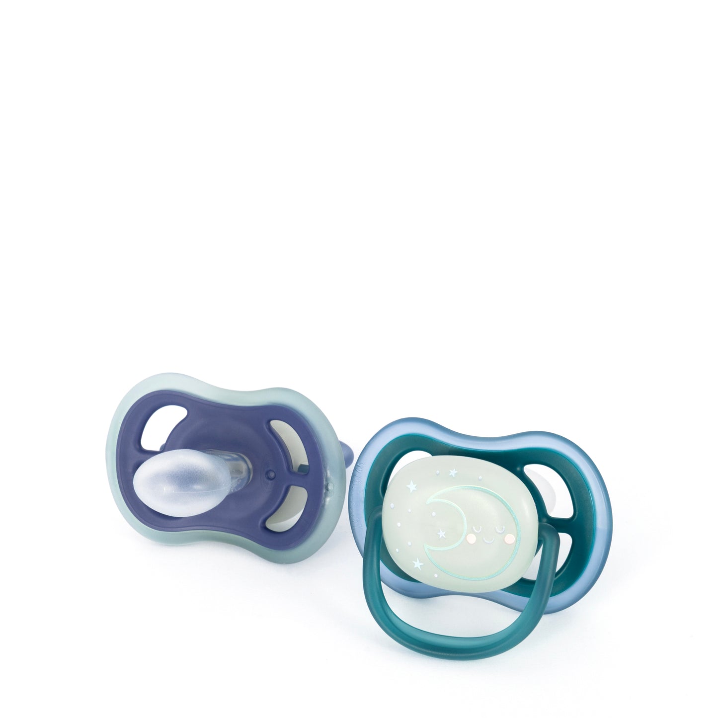 Avent [837] Ultra Air Night Soother [Blue] 6-18 M 2 Pieces