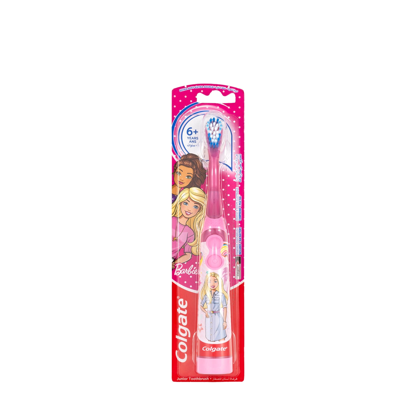 Colgate Toothbrush [ Barbie ] +6years Extra soft
