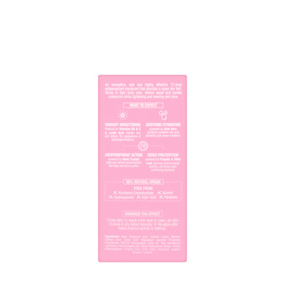 Beesline 72 Hours Whitening Roll On Deo Super Dry Jouri Rose 50 Ml