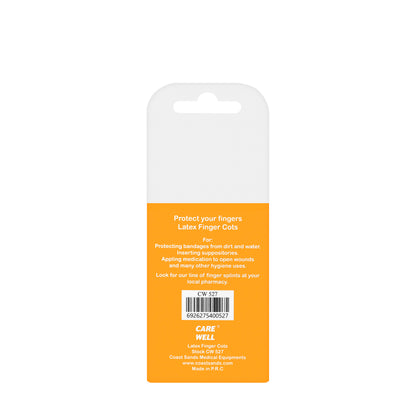 Care Well Latex Finger Cots [527]