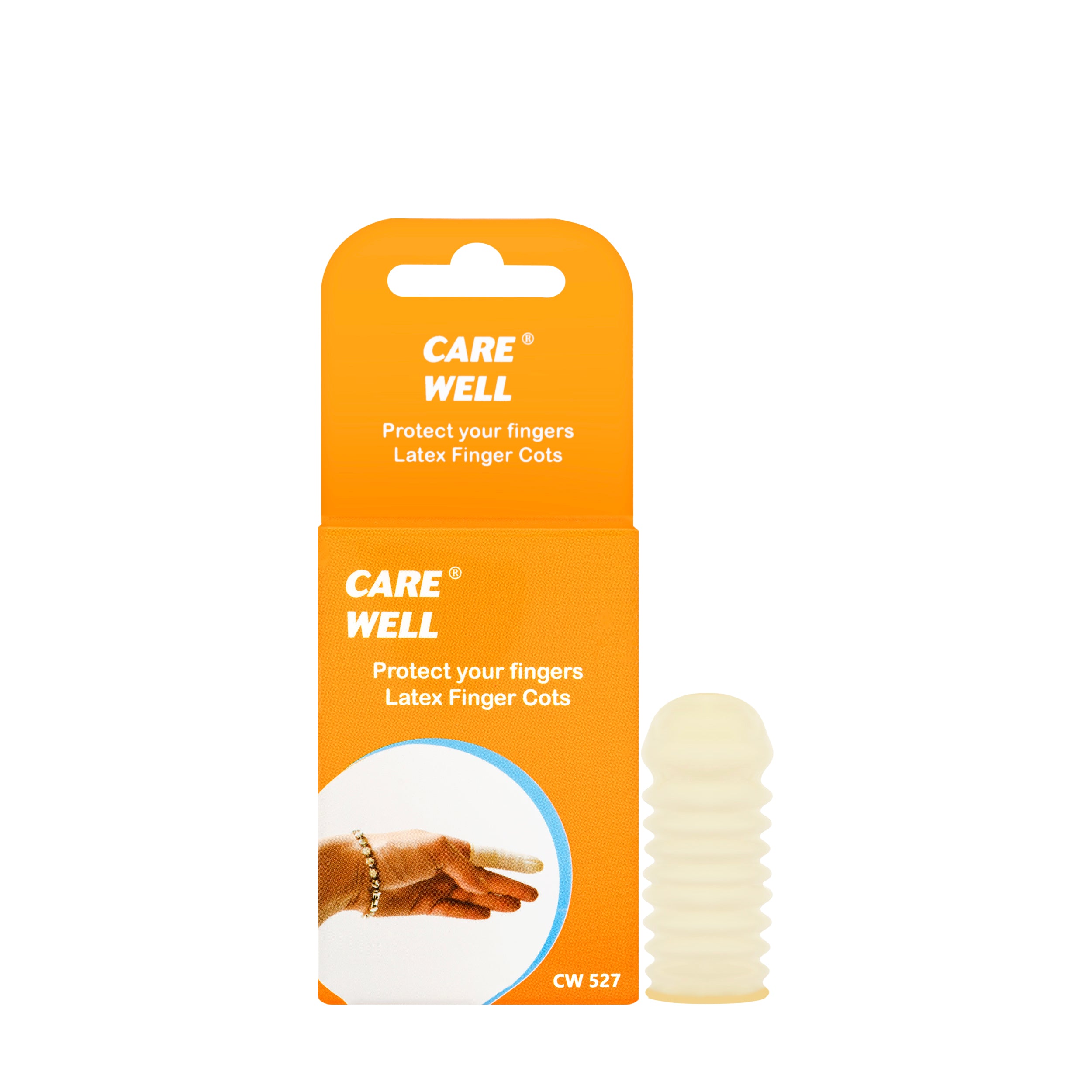 Care Well Latex Finger Cots [527]