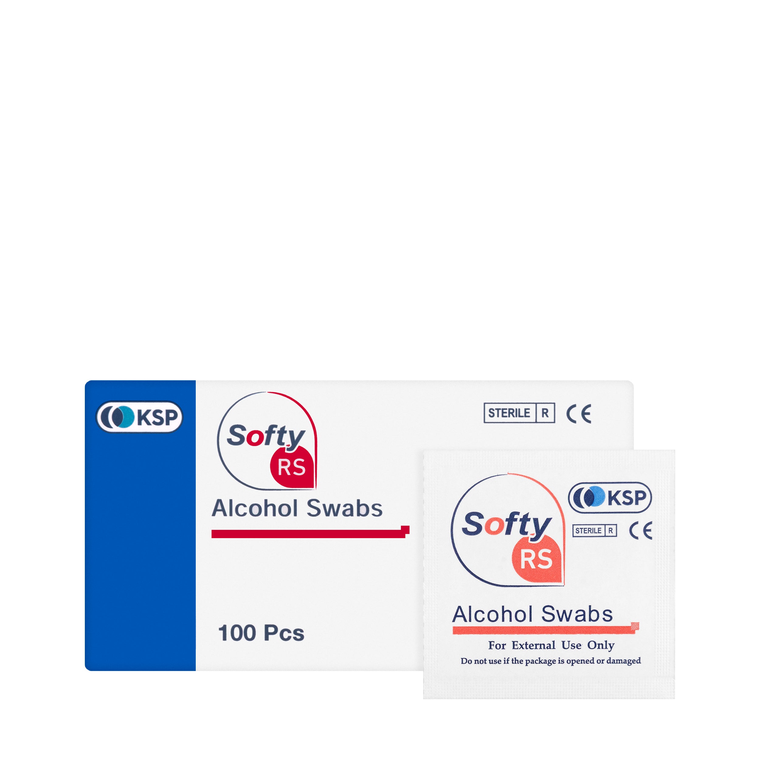 Ksp Alcohol Swabs 100 Pieces