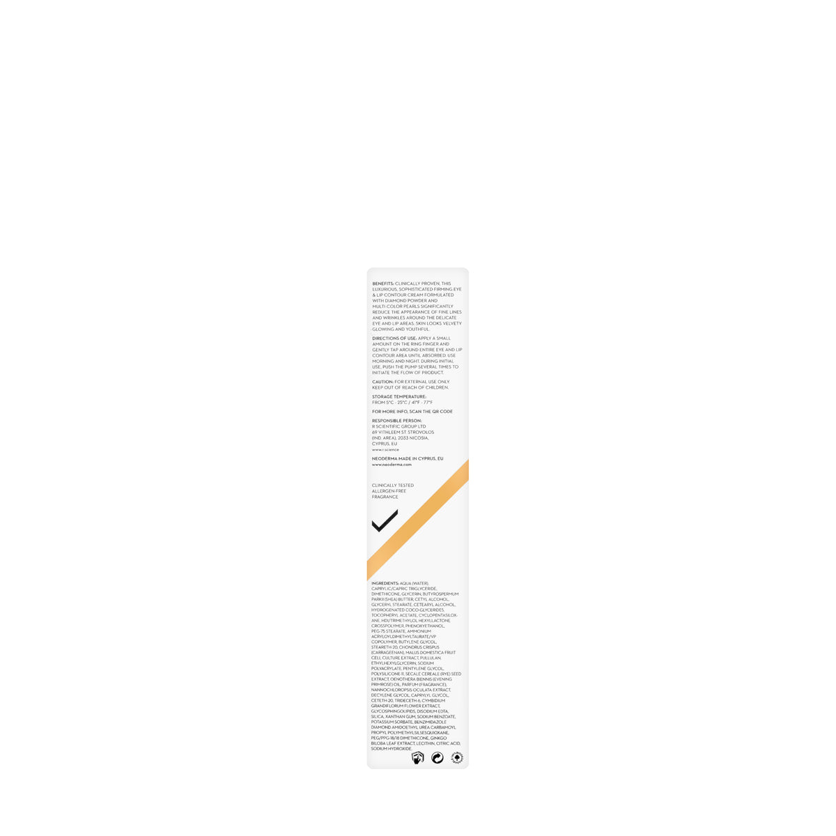 Neoderma Neo-Lift Eye And Lip Contour Cream 15 Ml