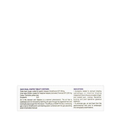 Semithcoal 30 Tablets