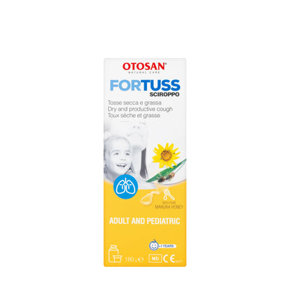 Otosan For Tuss Cough Syrup 180Ml