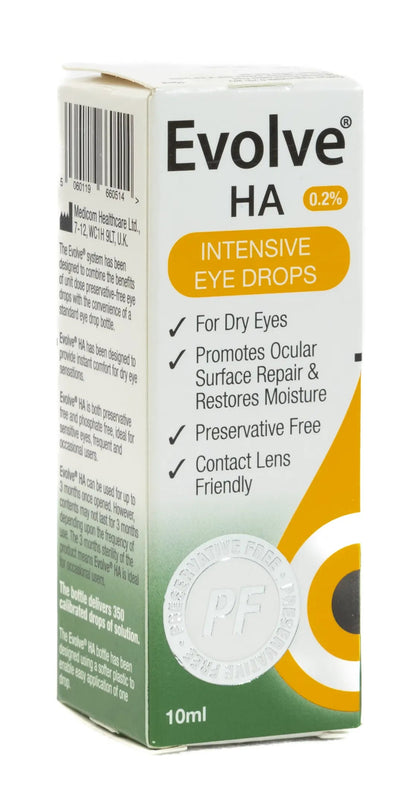 Evolve Ha Intensive Eye Drops 10Ml